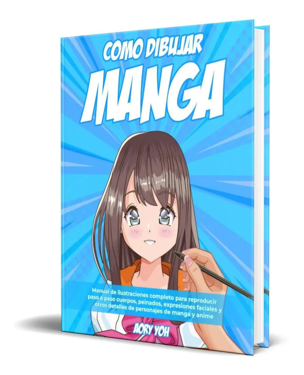 Portada de Libro Como Dibujar Manga [ Aory Yoh ] Original