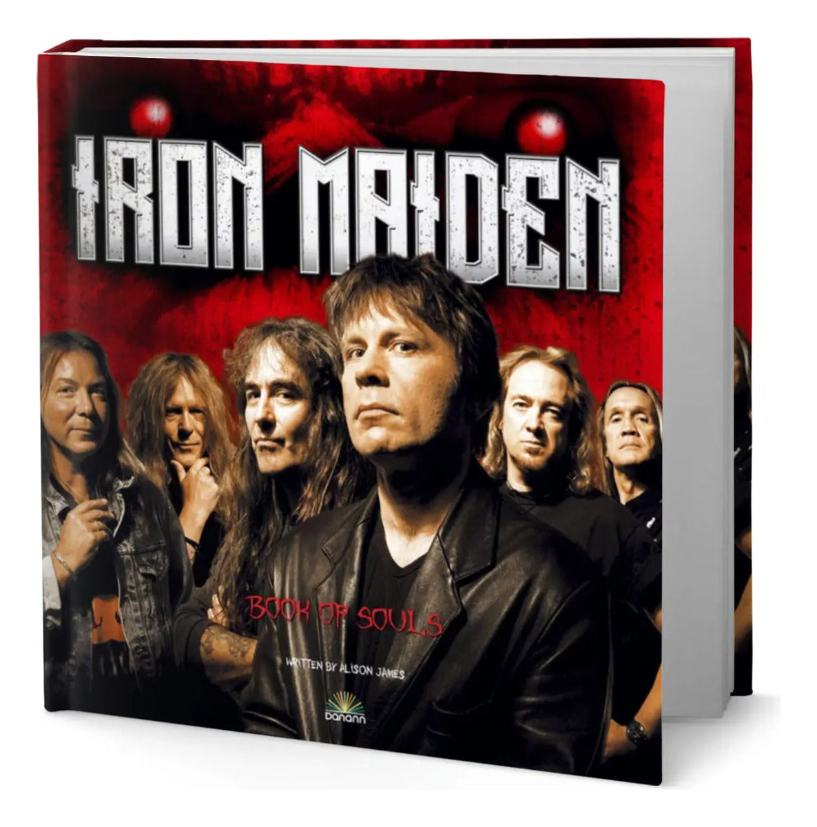 Portada de Libro Iron Maiden Book Of Souls [ A. James ] Original