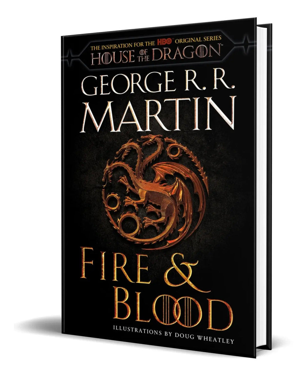 Portada de Libro Fire And Blood [ Fuego Y Sangre ] Inglés Original