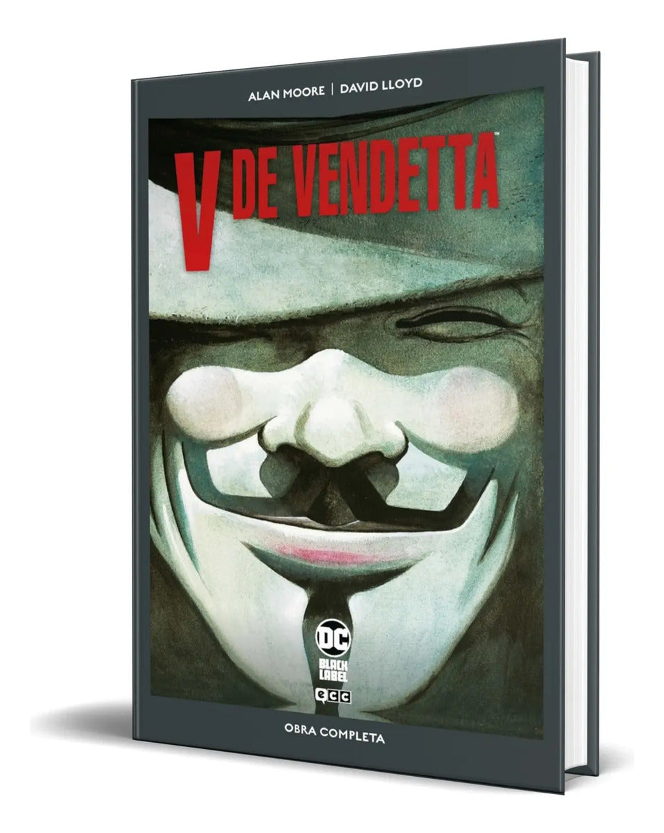 Portada de Libro V De Vendetta [ Alan Moore ] Original