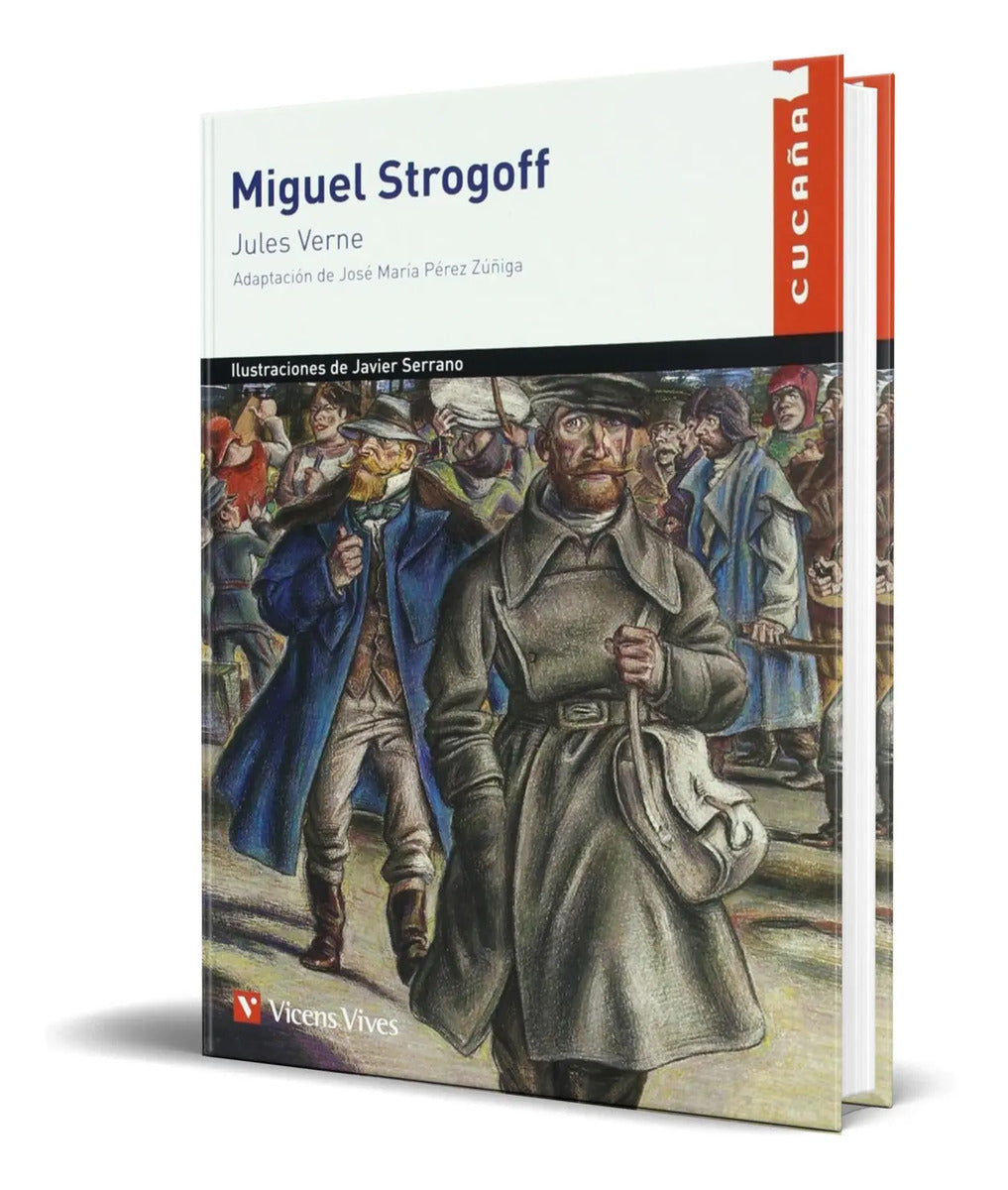 Portada de Libro Miguel Strogoff [ Jules Verne ] Original