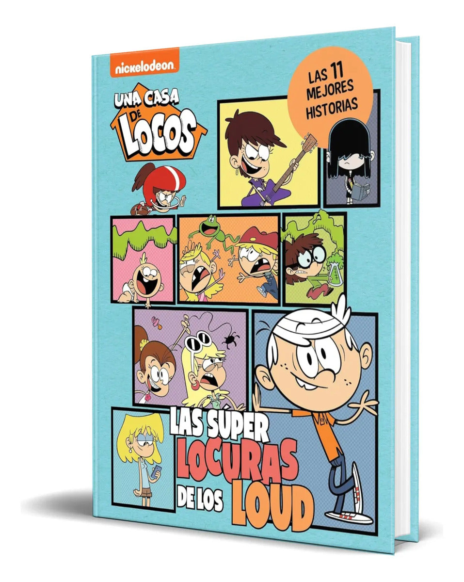 Portada de Libro Una Casa De Locos [ Las Superlocuras De Los Loud ]