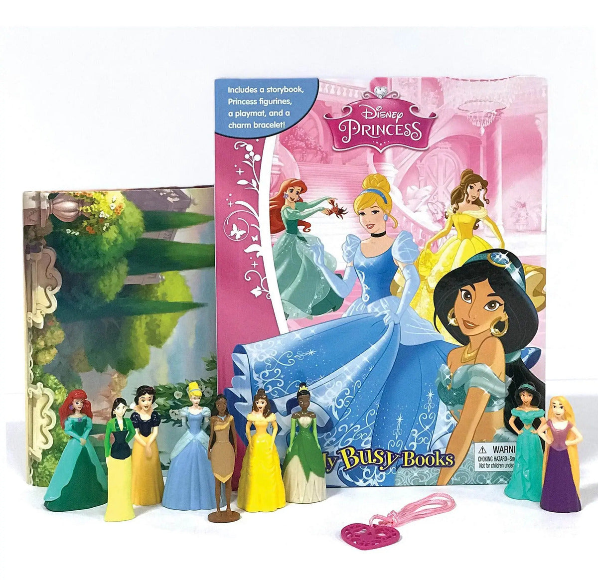 Portada de Libro Princesas De Disney 2 [ Incluye 10 Figuras ] Inglés