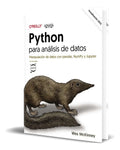 Portada de Libro Python Para Análisis De Datos [ Wes Mckinney] Original