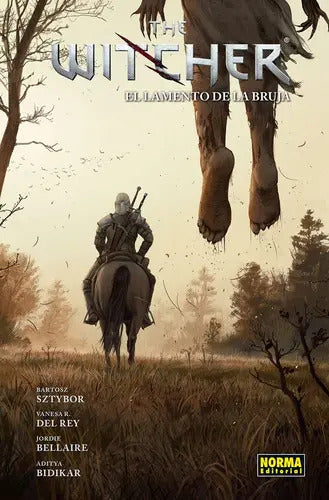 Portada de The Witcher 6. El Lamento De La Bruja, De Bartoz Sztybor/amad Mir/hamidreza Sheykh. Editorial Norma Editorial, Ta…