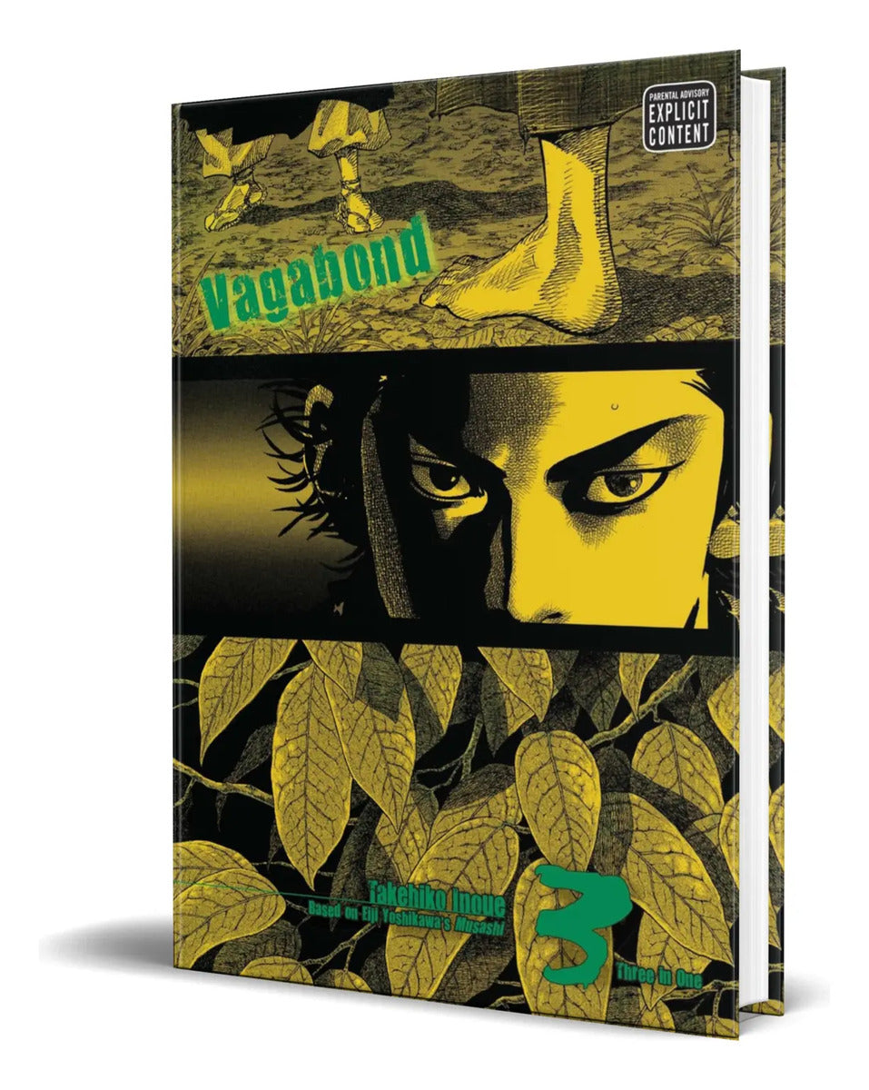 Portada de Libro Vagabond Vol.3 [ Takehiko Inoue ] Original