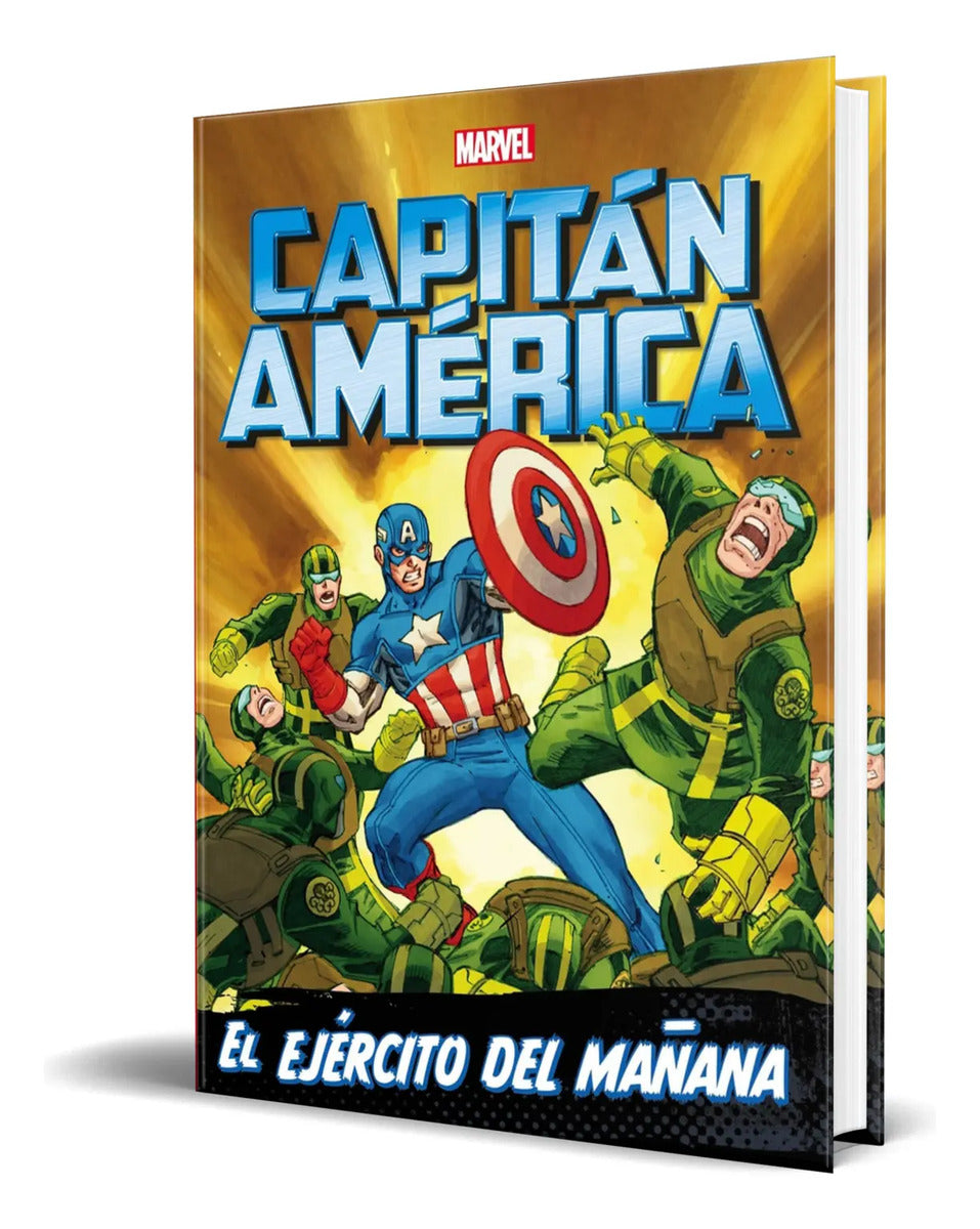 Portada de Libro Capitán América [ El Ejército Del Mañana ] Original