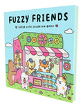 Portada de Fuzzy Friends Coloring Book [ Vivi Tinta ] Libro Colorear