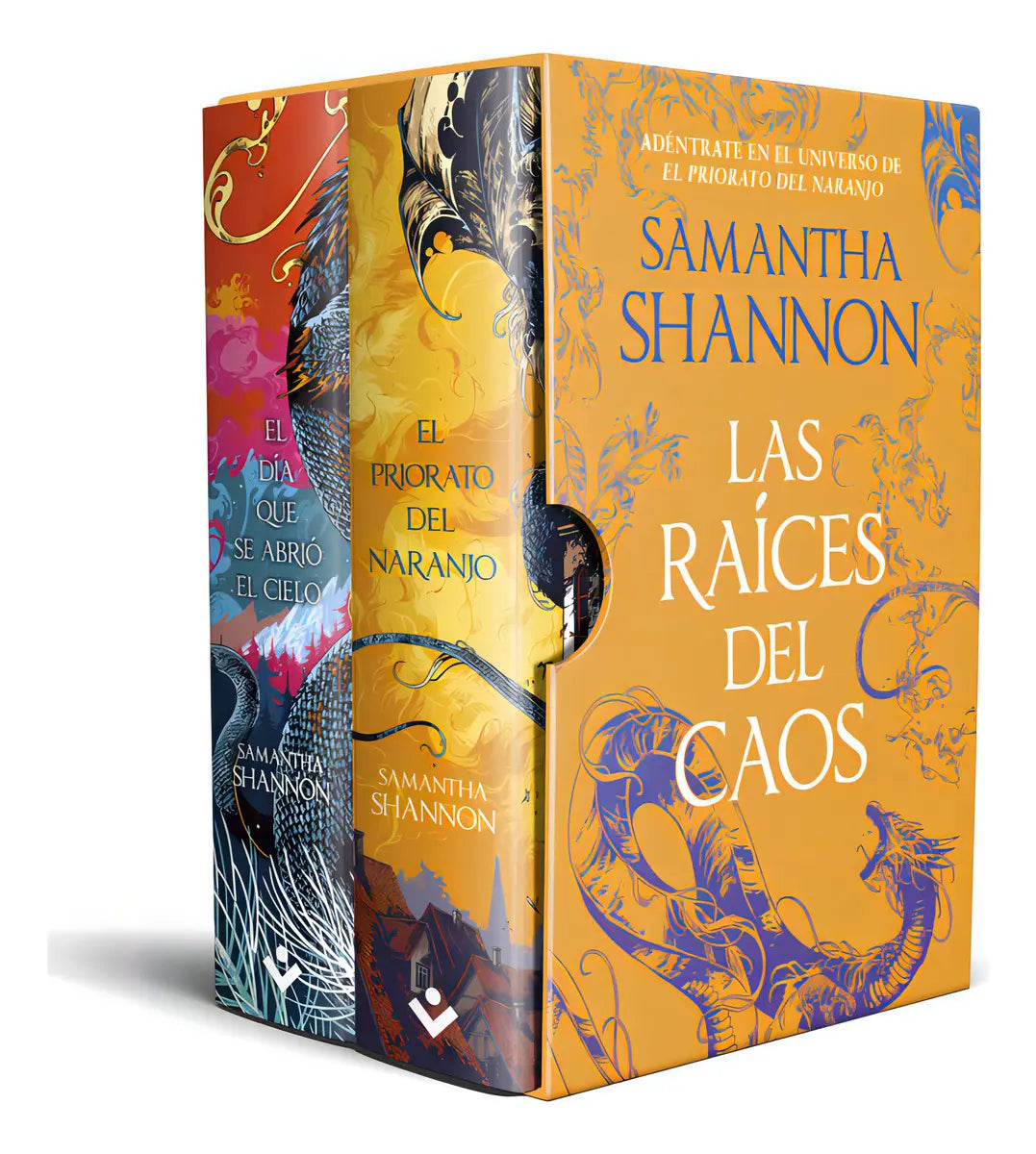 Portada de Las raíces del caos [ Edición Especial ] S. Shannon Estuche