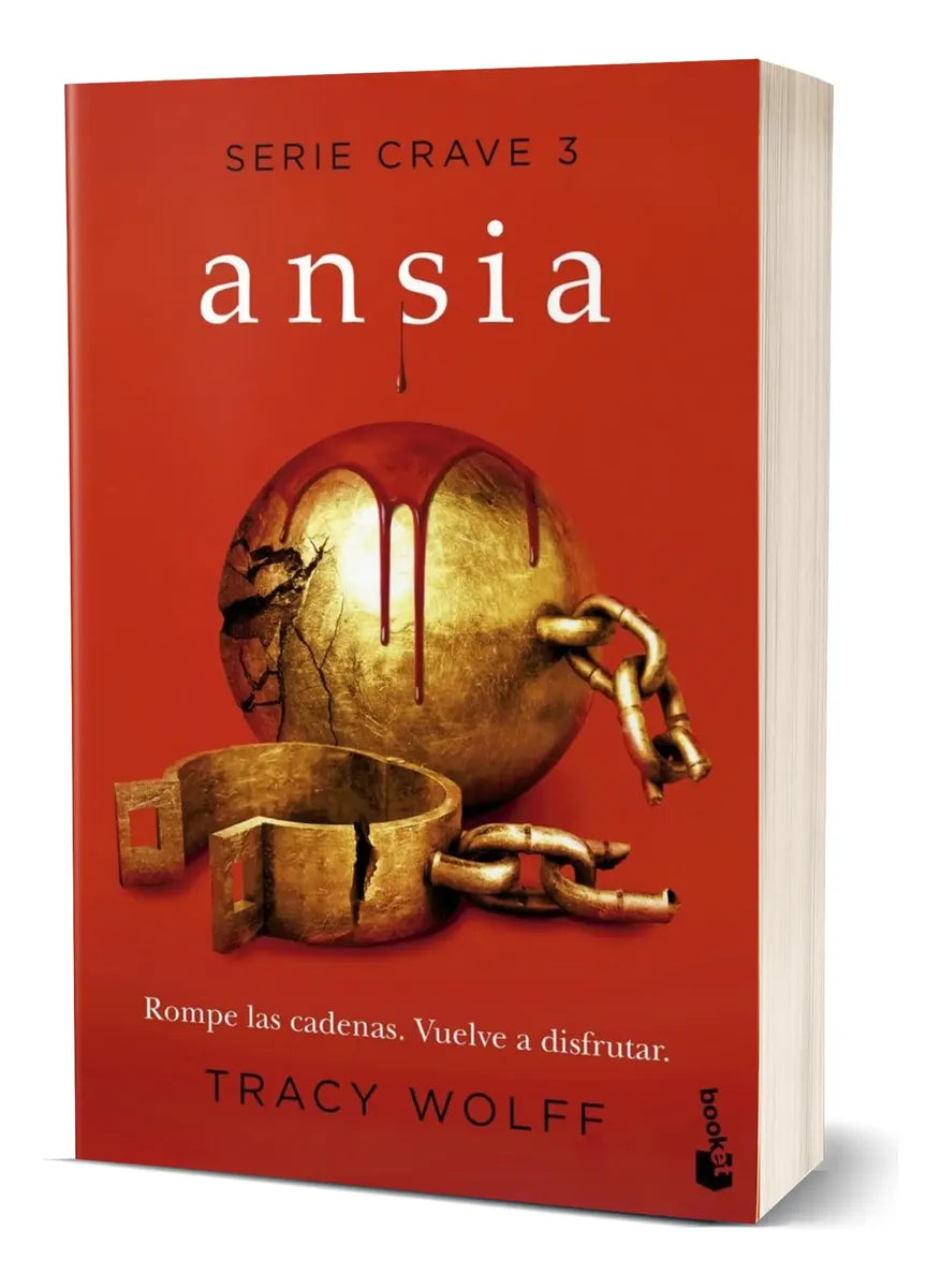 Portada de Libro Ansia [ Crave 3 ] Original