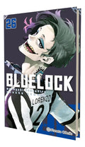 Portada de Blue Lock N° 26, De Maneyuki Kaneshiro Y, Vol. 26. Editorial Planeta (2025)
