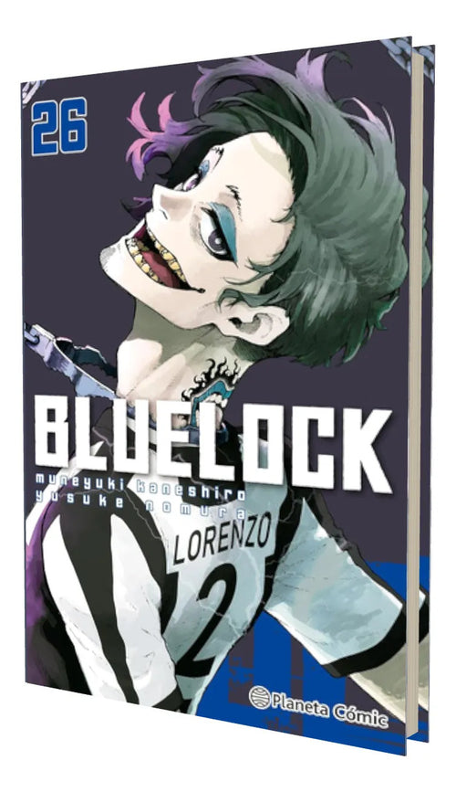 Portada de Blue Lock N° 26, De Maneyuki Kaneshiro Y, Vol. 26. Editorial Planeta (2025)