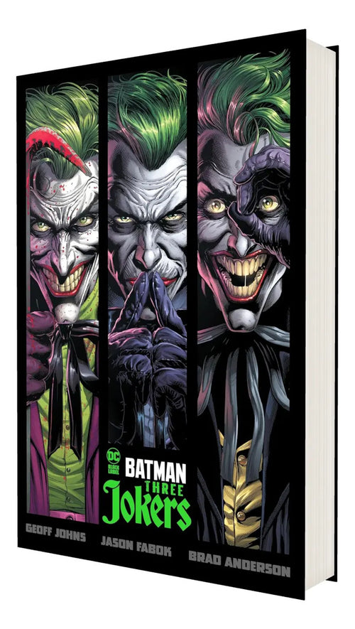Portada de Cómic Batman Tres Jokers [ G. Johns ] Original