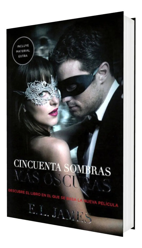 Portada de Cincuenta Sombras Mas Oscuras, De E.l.james. Editorial Penguin Random House, Tapa Blanda, Edición 2017 En Español