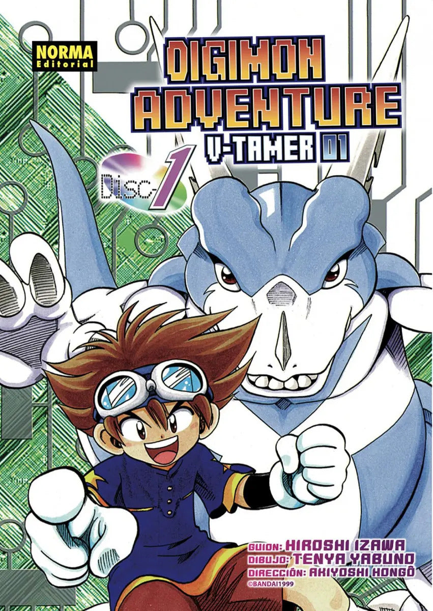 Portada de Manga Digimon Adventure V- Tamer Vol.1 [ Español ] Original