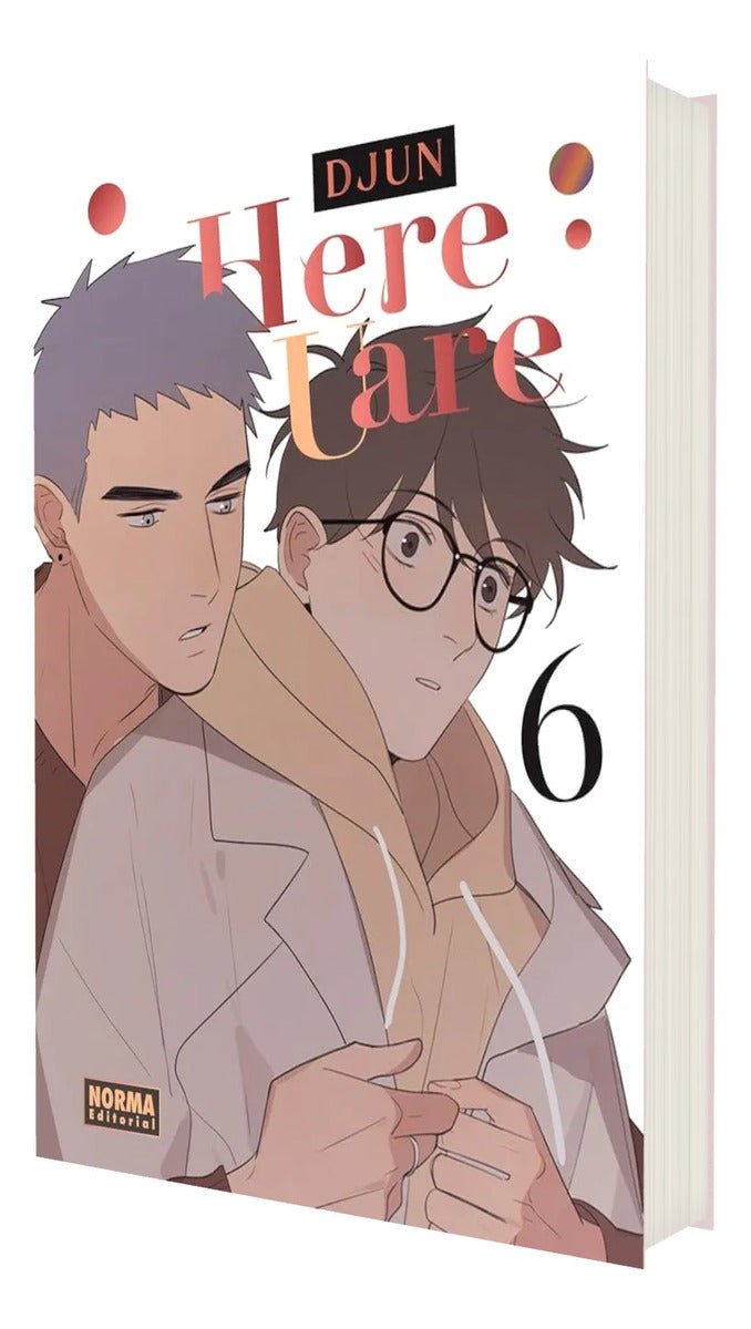 Portada de Here U Are 06, De Djun. Editorial Norma (2025)