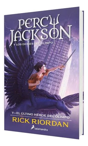 Portada de Los Dioses Del Olimpo Vol.5 El último héroe del Olimpo [ Percy Jackson ]