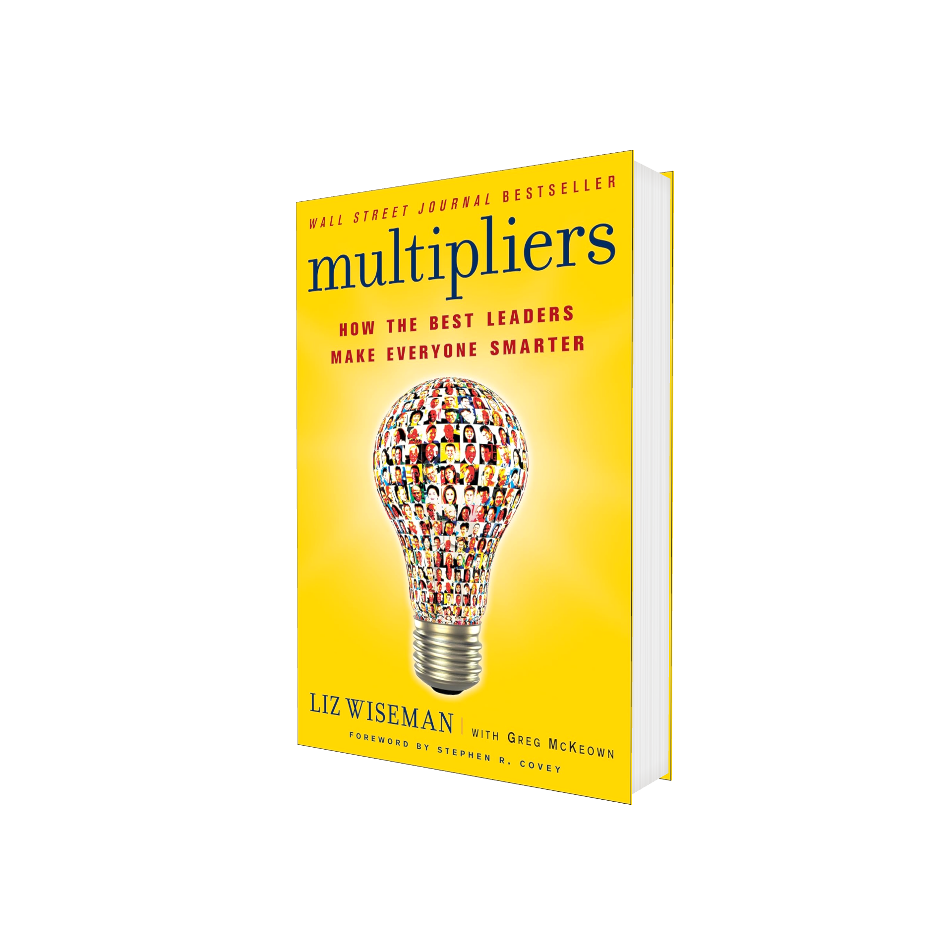 Portada de Libro Multipliers How The Best Leaders Make Everyone Smart Liz Wiseman [ En Inglés ] Original