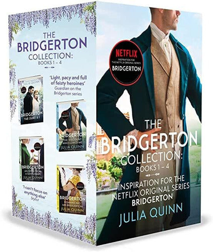 Portada de Estuche The Bridgerton Collection [ 4 Vols ] [ En Inglés ] Julia Quinn