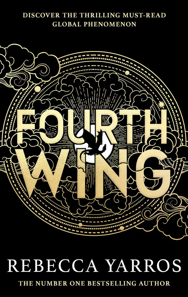 Portada de Libro Fourth Wing de Rebecca Yarros [ En Inglés ] Original