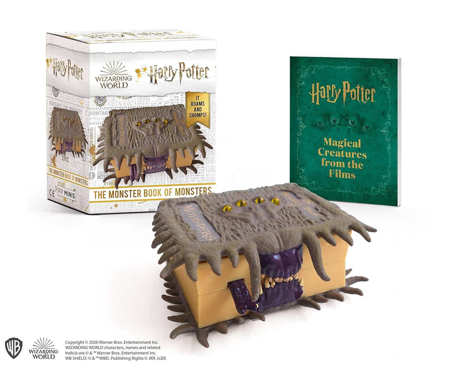 Portada de Pack Harry Potter Monster Book Of Monsters Roams Chomps [ En Inglés ] Donald Lemke