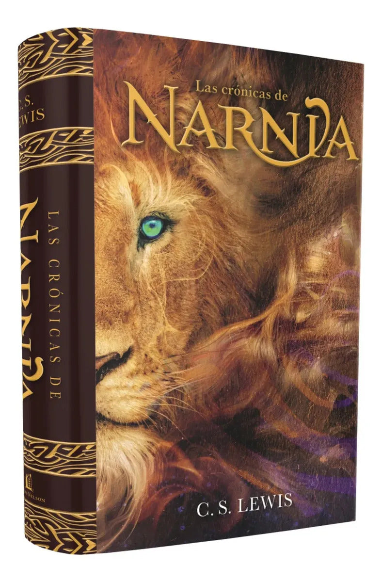 Portada de Libro Las Crónicas De Narnia, Edición De Lujo: 7 Libros En 1 [ Pasta Dura ] [ En Español ] C.S. Lewis