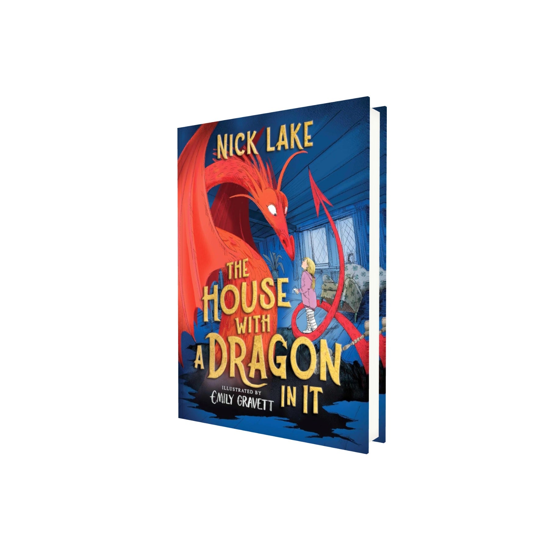 Portada de Libro The House With A Dragon In It [ Pasta Dura ] [ En Inglés ] Nick Lake