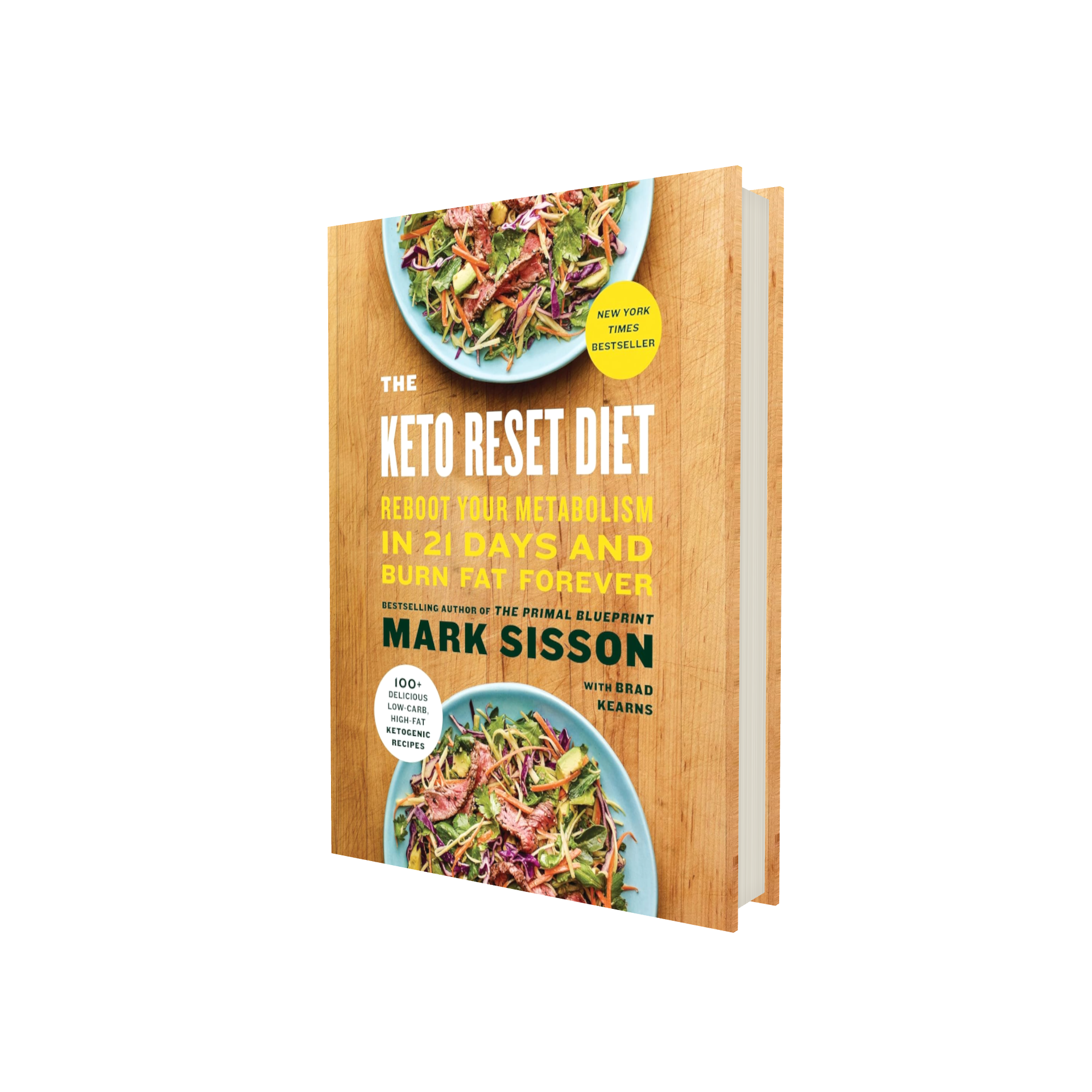 Portada de Libro The Keto Reset Diet Reboot Your Metabolism In 21 Days And Burn Fat Forever [ Pasta Dura ] [ En Inglés ] M.…
