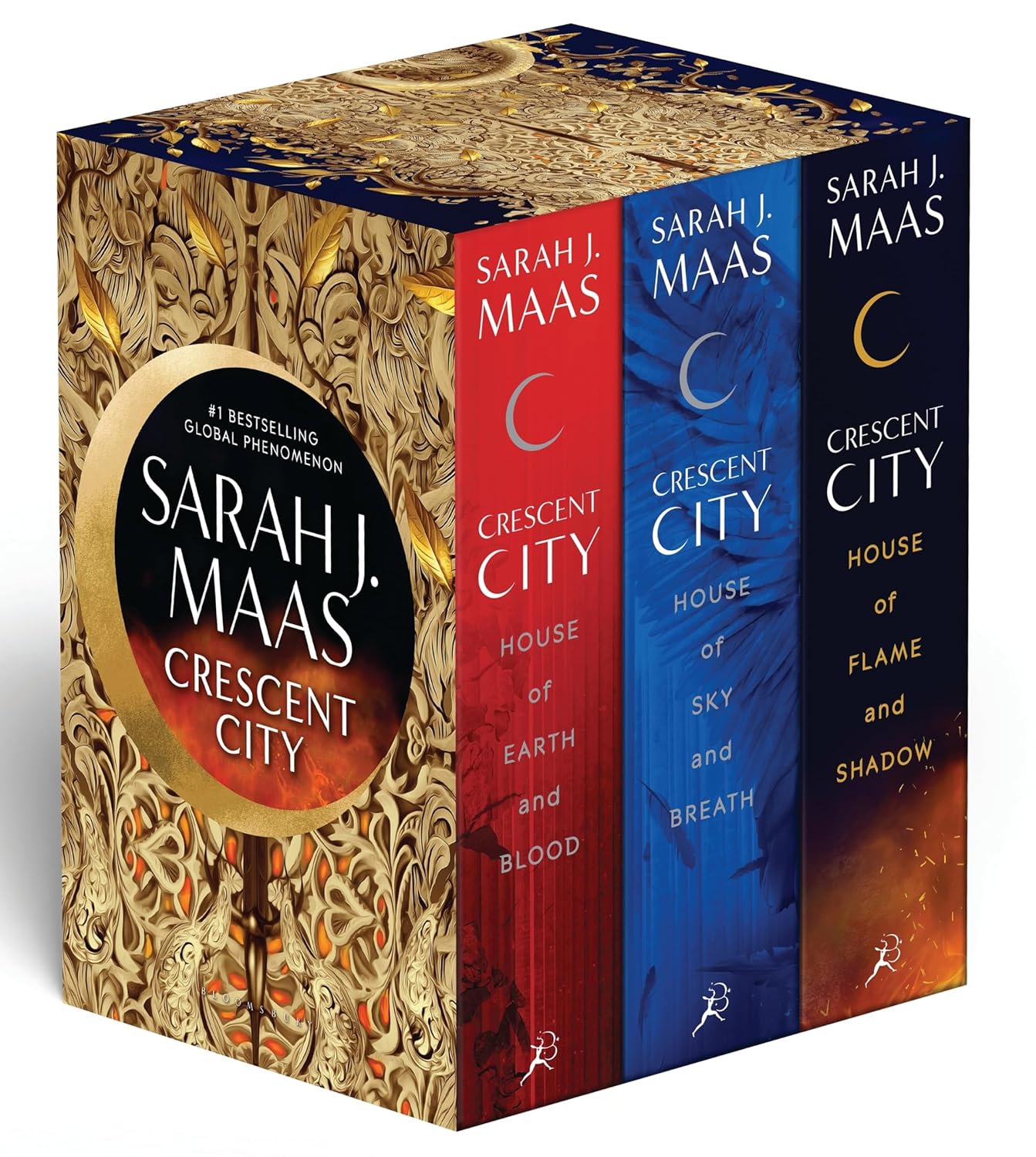 Portada de Estuche Crescent City [ 3 Vols ] [ En Inglés ] Sarah J. Maas