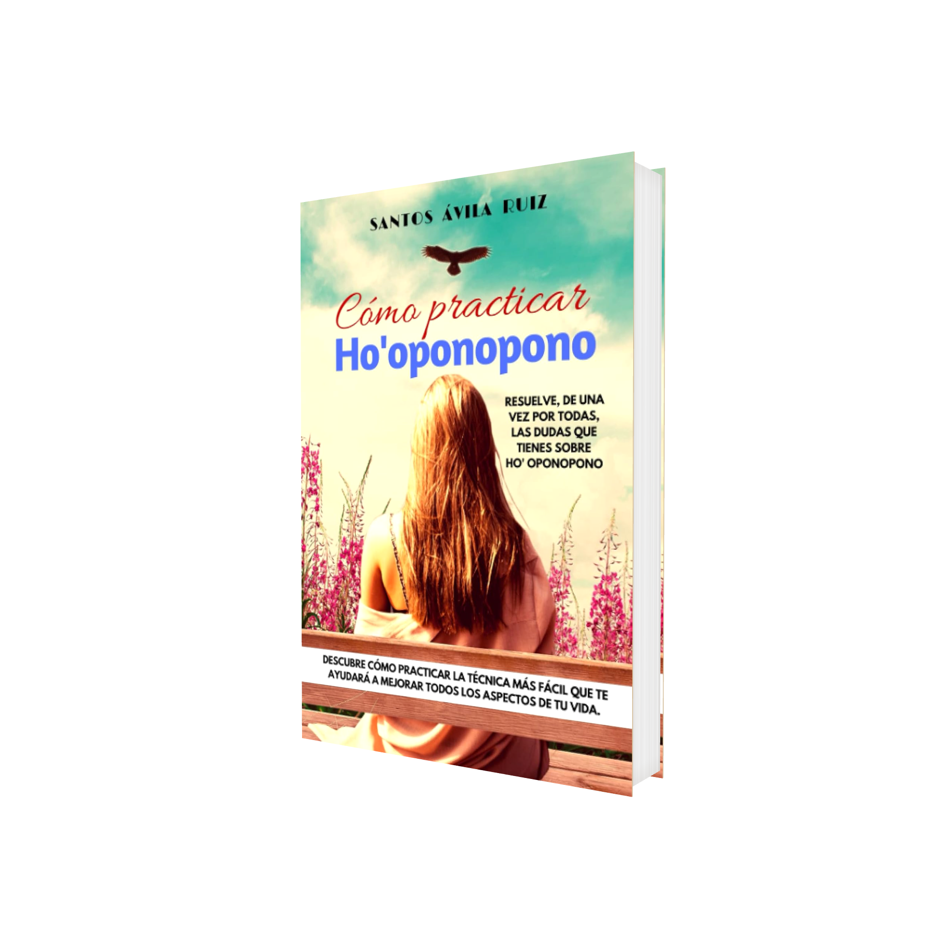 Portada de Libro Cómo Practicar Hooponopono Resuelve De Una Vez Las Dudas Santos Ávila Ruiz [ En Español ] Original