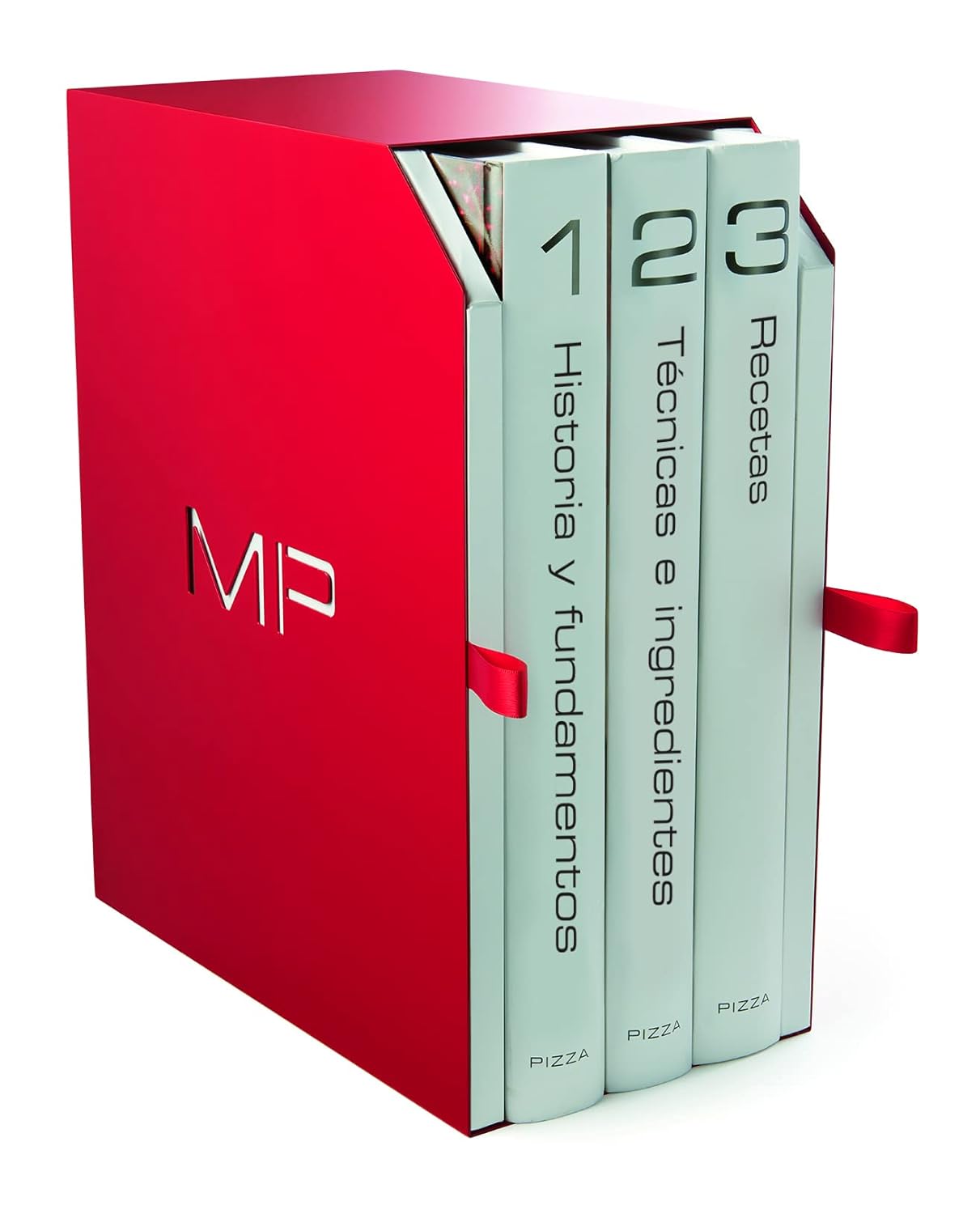 Portada de Estuche Modernist Pizza [ 3 Vols Pasta Dura ] [ En Español ] Migoya, Myhrvold