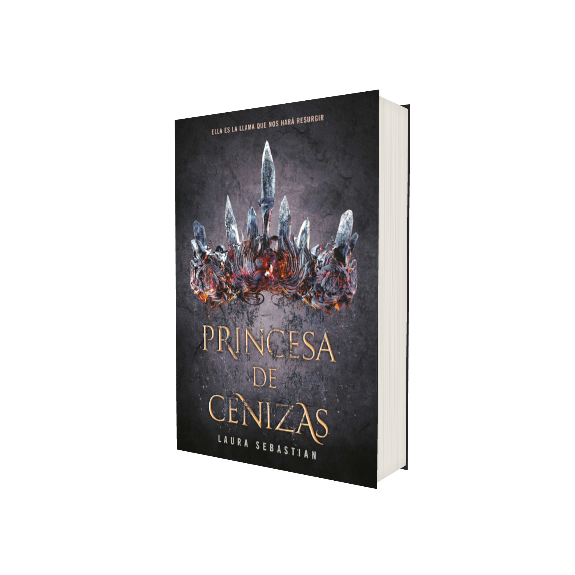 Portada de Libro Princesa De Cenizas Laura Sebastian [ En Español ] Original