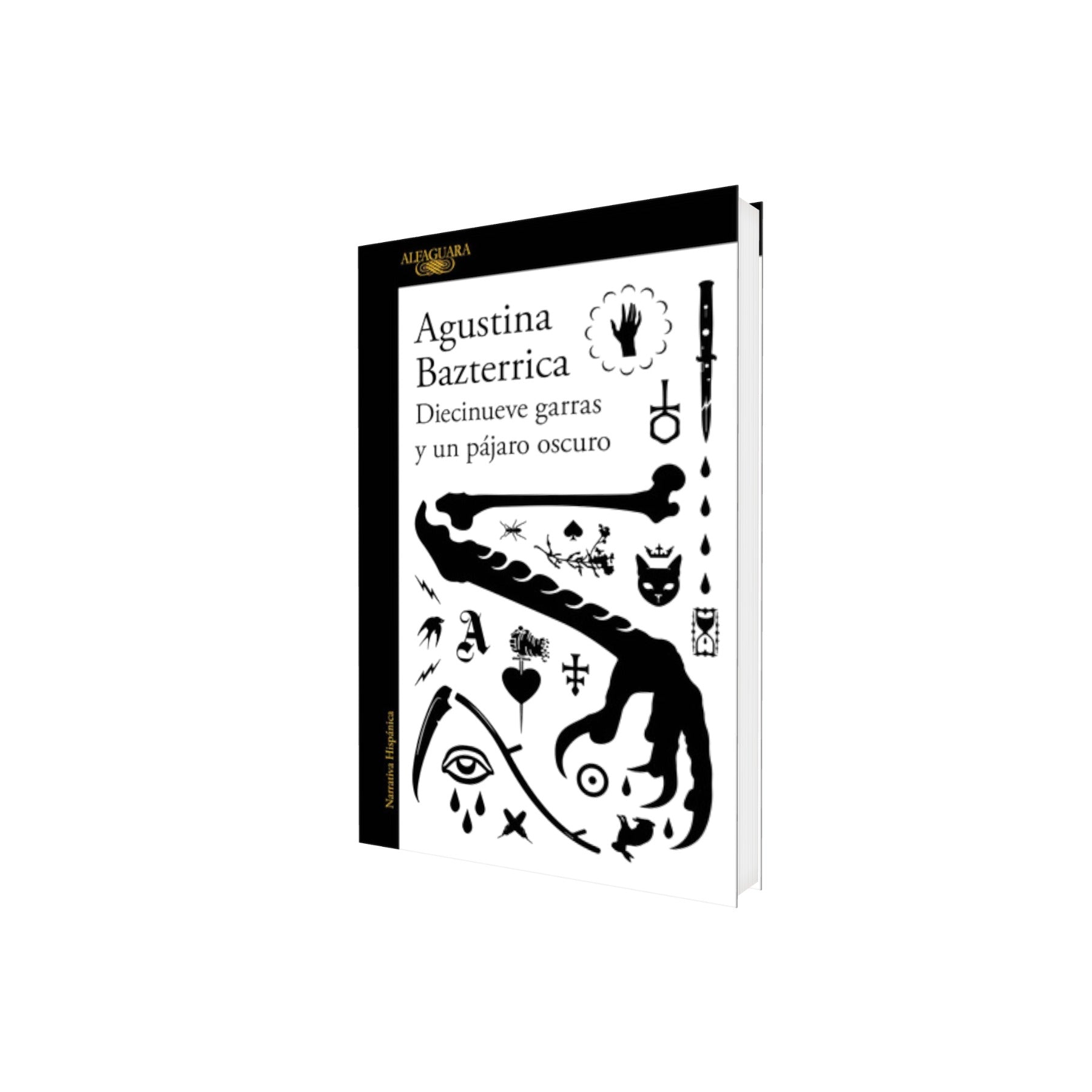 Portada de Libro Diecinueve Garras Y Un Pájaro Oscuro Agustina Bazterrica [ En Español ] Original