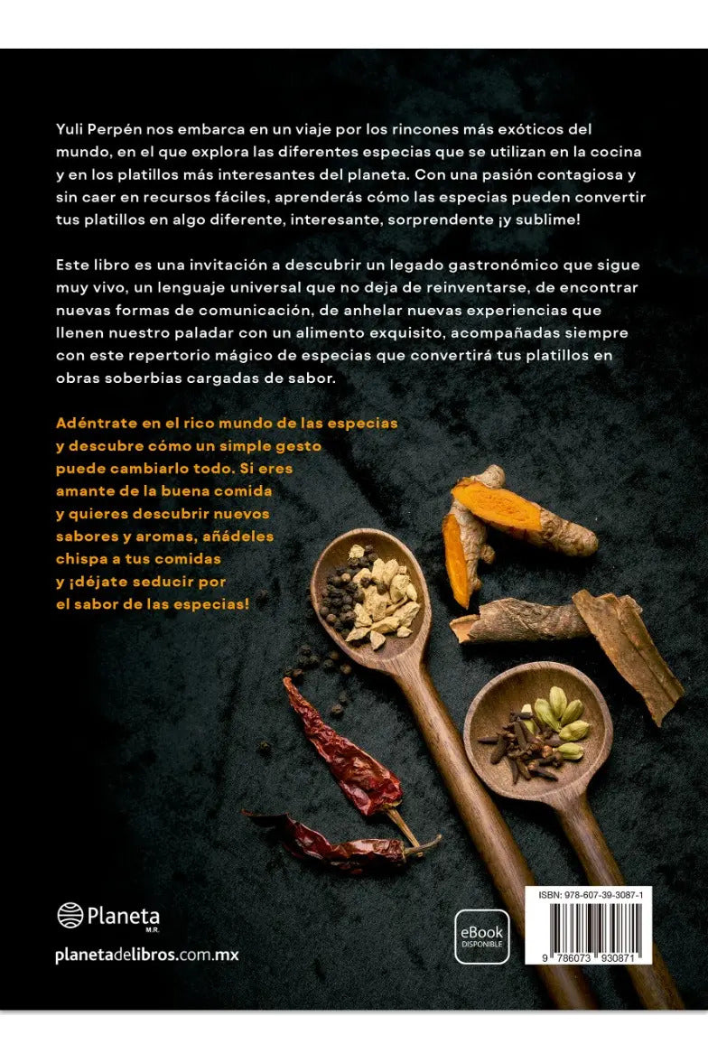 Portada de Libro El Sabor de las Especias Yuli Perpén [ En Español ] Original