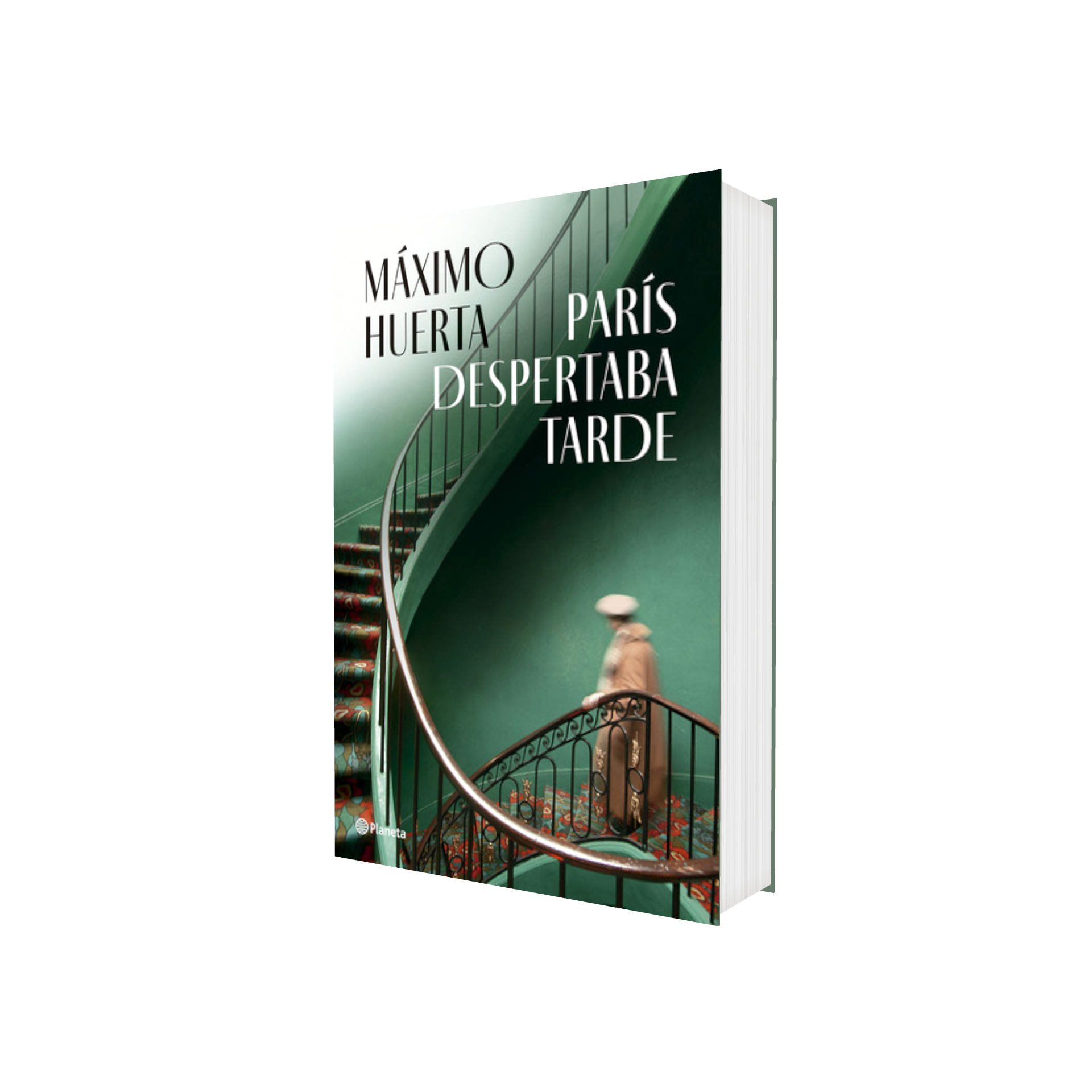 Portada de Libro París Despertaba Tarde Máximo Huerta [ En Español ] Original