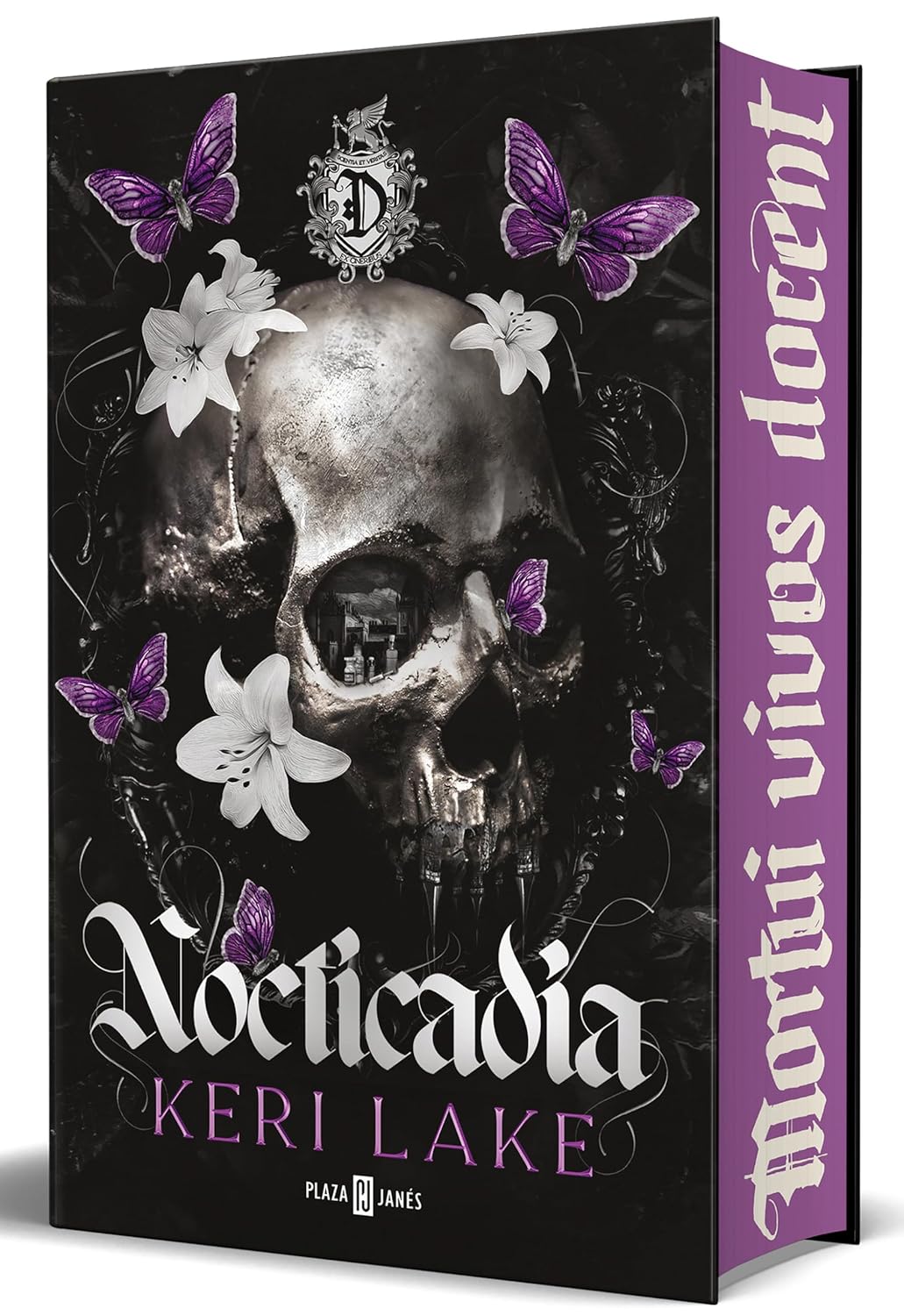 Portada de Libro Nocticadia [ Pasta Dura ] [ En Español ] Cantos Tintados Keri Lake