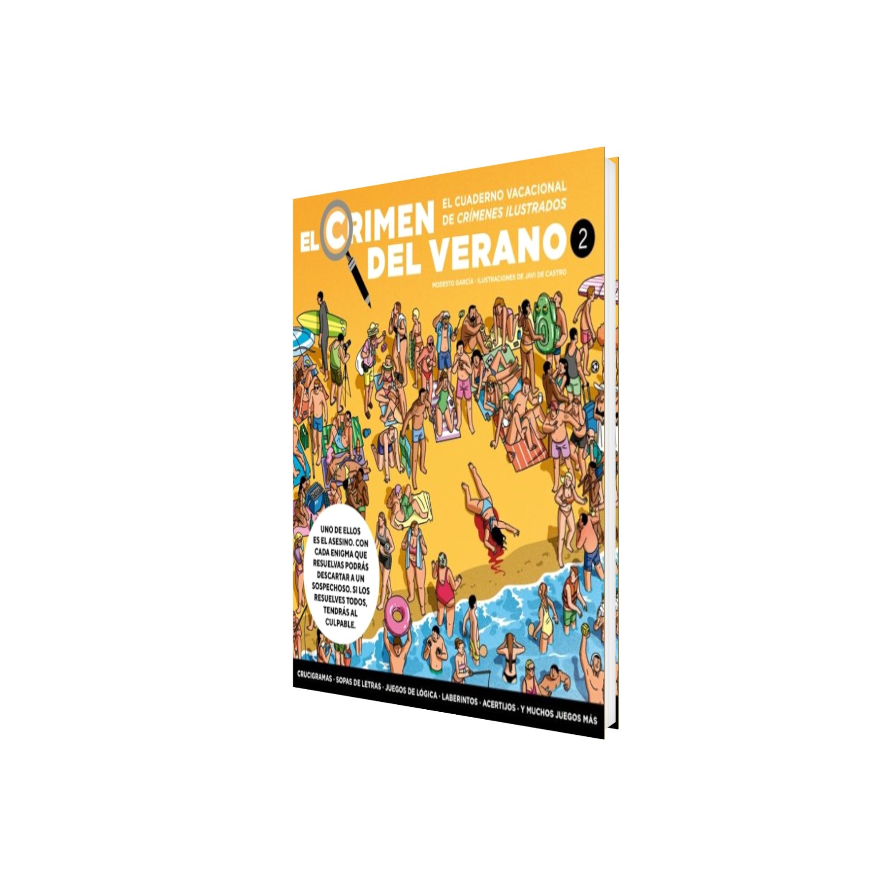 Portada de Libro El Crimen Del Verano Vol.2 Modesto García [ En Español ] Original