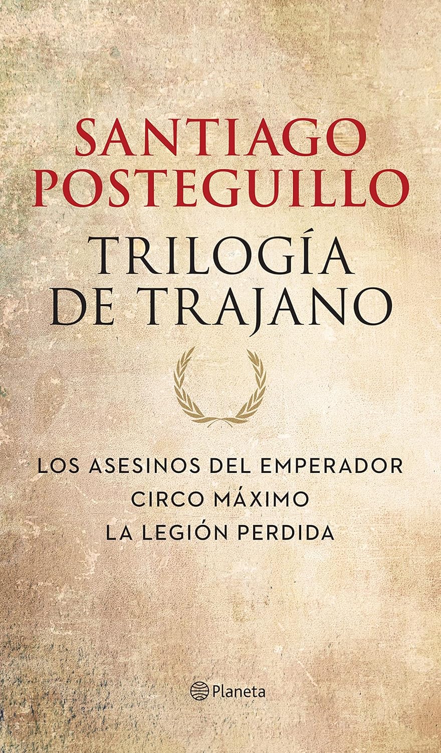 Portada de Estuche Trilogía De Trajano [ 4 Vols Pasta Dura ] [ En Español ] Santiago Posteguillo