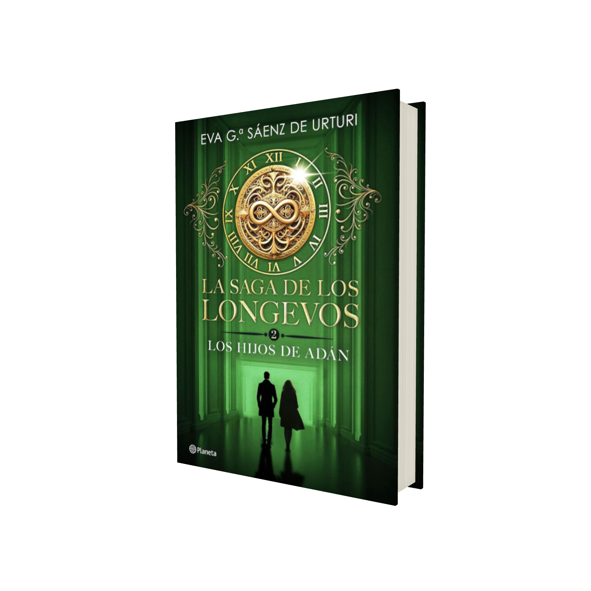 Portada de Libro La Saga De Los Longevos Vol.2 Los Hijos De Adán [ Pasta Dura ] [ En Español ] Eva García Sáenz De Urturi