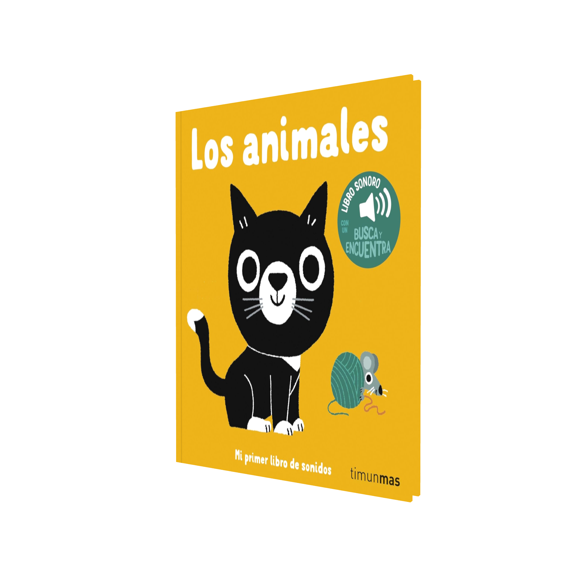 Portada de Libro Los Animales Mi Primer Libro De Sonidos [ Pasta Dura ] [ En Español ] Marion Billet