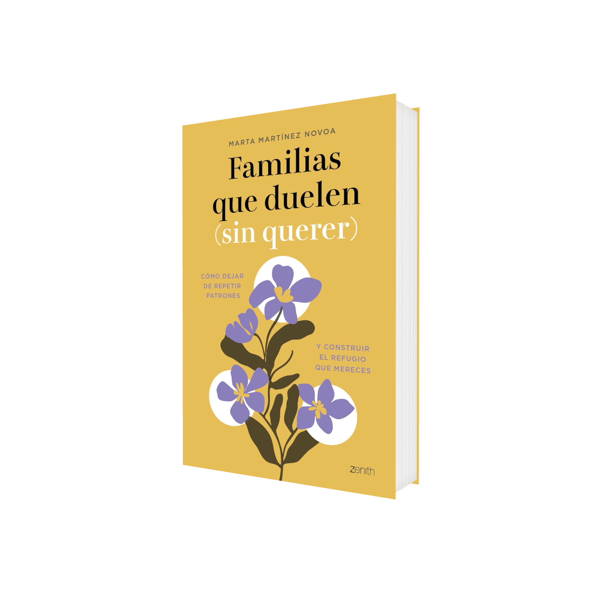 Portada de Libro Familias Que Duelen Sin Querer Marta Martínez Novoa [ En Español ] Original