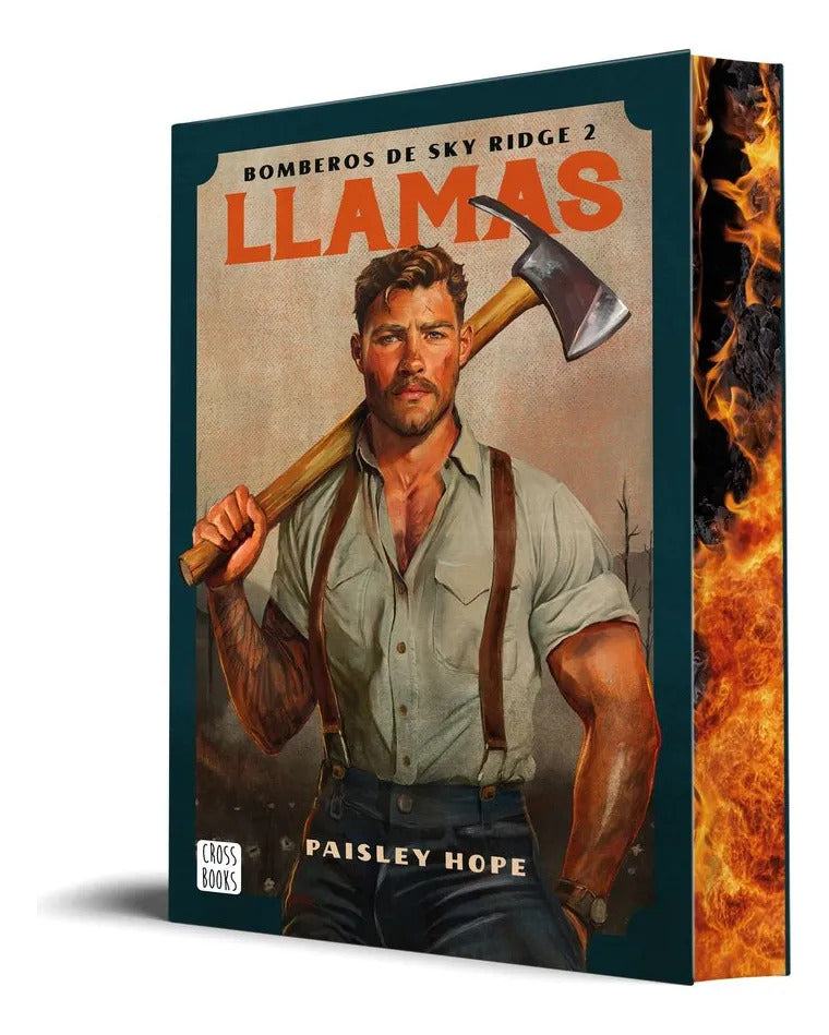 Portada de Libro Llamas Vol.2 [ Bomberos De Sky Ridge ] Paisley Hope [ En Español ] Original