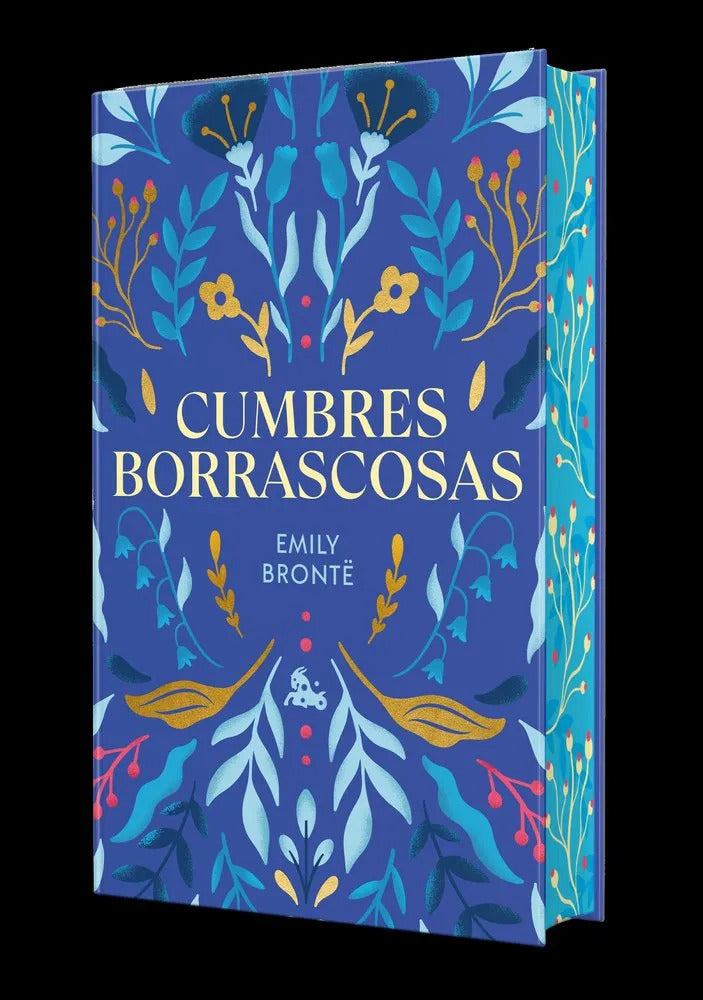 Portada de Libro Cumbres Borrascosas Cantos Decorados [ Edición Especial Pasta Dura ] [ En Español ] Emily Brontë