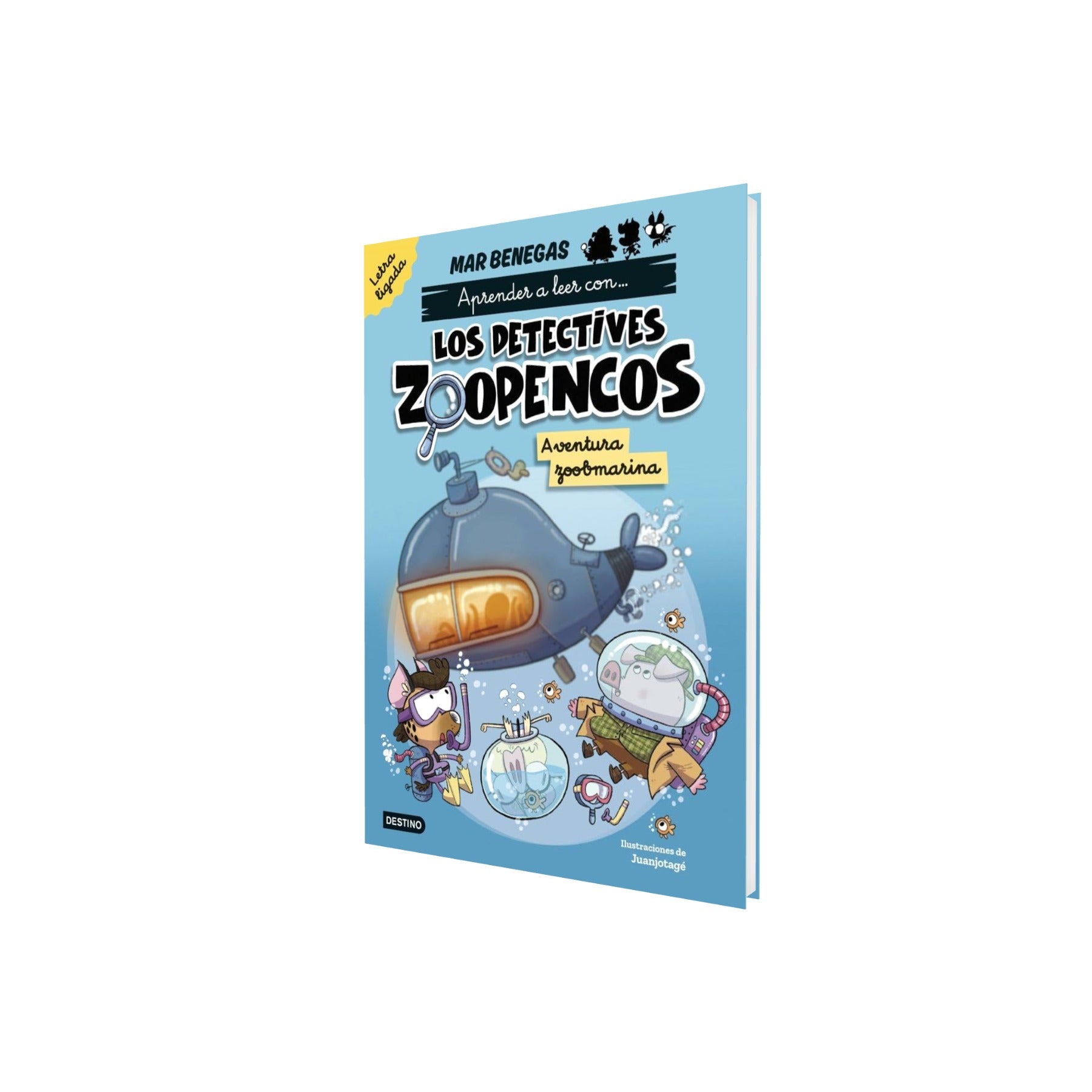 Portada de Libro Los Detectives Zoopencos Vol.1 Aventura Zoobma Mar Benegas [ En Español ] Original