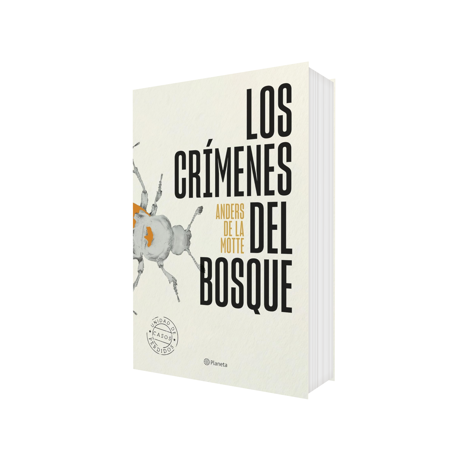 Portada de Libro Los Crímenes Del Bosque Anders de la Motte [ En Español ] Original