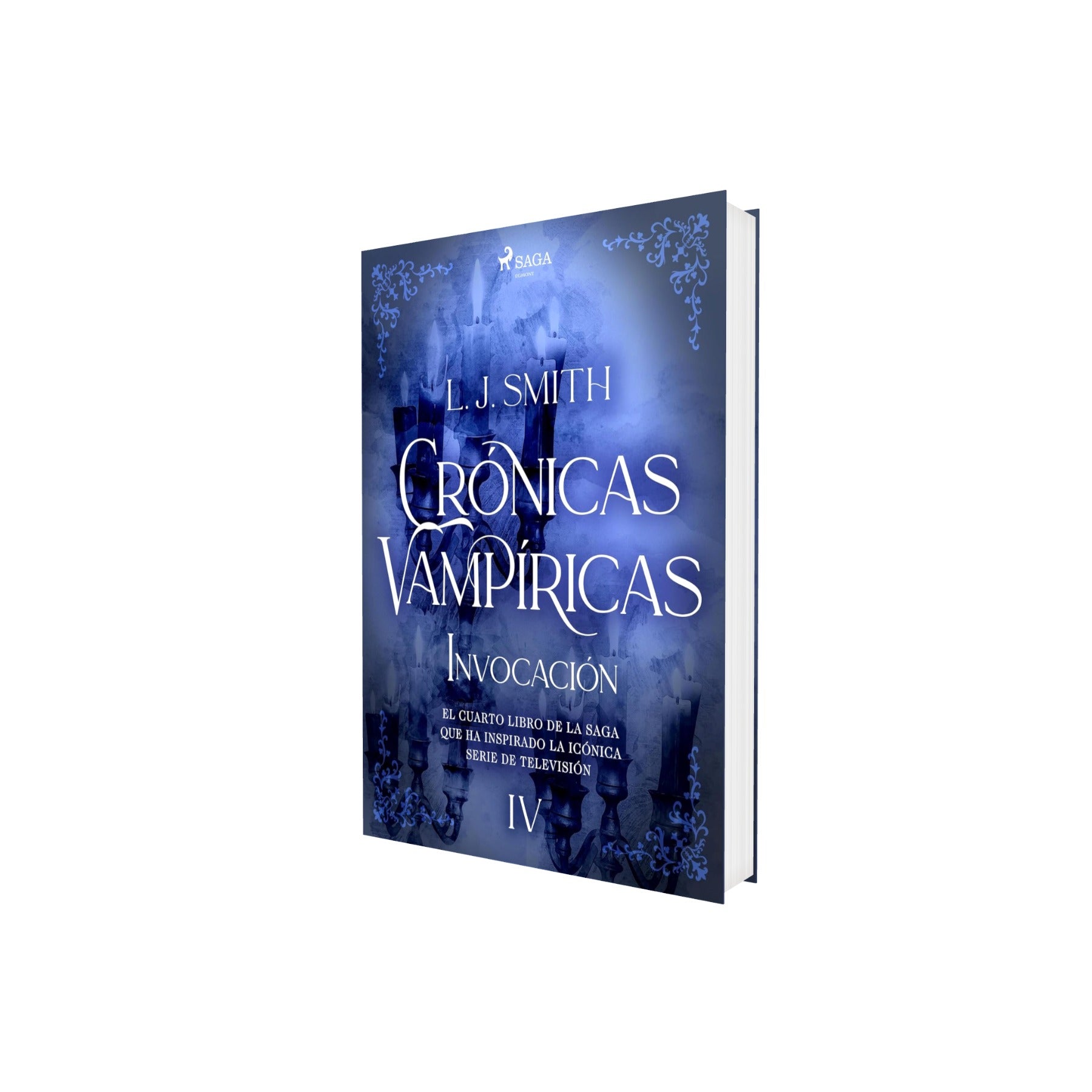 Portada de Libro Invocación Vol.4 [ Crónicas Vampíricas ] L. J. Smith [ En Español ] Original