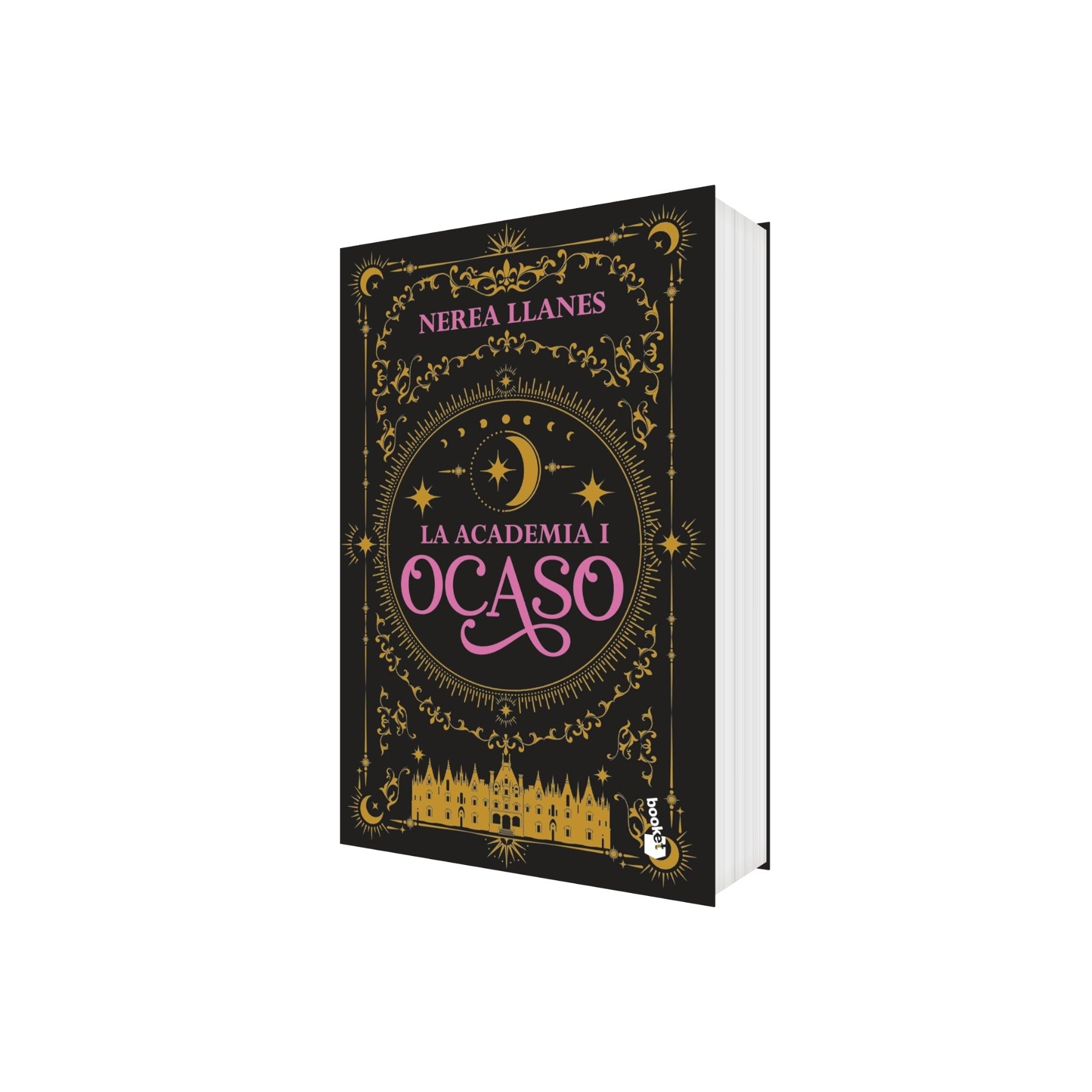 Portada de Libro Ocaso (La Academia, 1) de Nerea Llanes [ En Español ] Original
