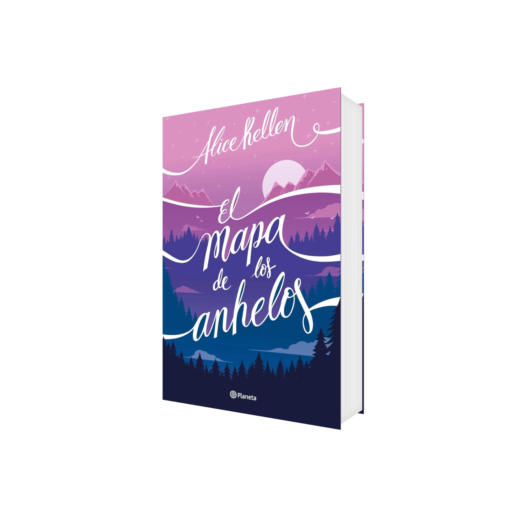 Portada de Libro El Mapa de los Anhelos: Edición con Cartel de Serie de Alice Kellen [ En Español ] Original