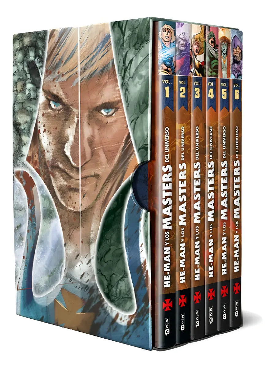 Portada de Estuche He-Man Y Los Masters Del Universo [ 6 Vols Pasta Dura ] [ En Español ]