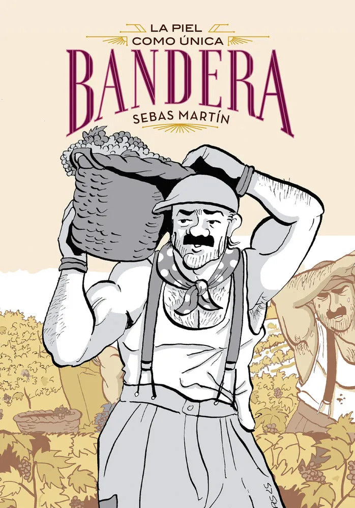 Portada de Cómic La Piel Como Única Bandera Sebas Martín [ En Español ] Original